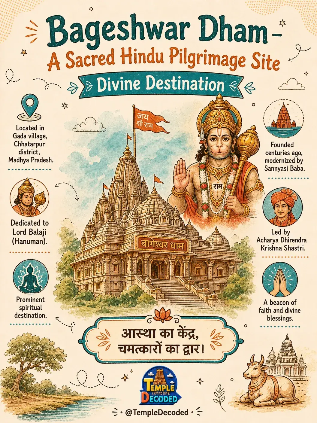Bageshwar Dham: Faith, Service & Spiritual Leadership